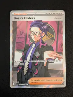 Boss's Orders 256/217 Pokemon Ascended Heroes Ultra Rare MINT - Image 1