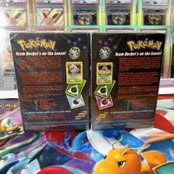 Pokemon Team Rocket Devastation & Trouble Deck pair Sealed WOTC - Image 2