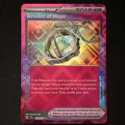 Amulet of Hope ACE SPEC Pokemon TCG 162/191 Holo Trainer SSP EN English - Image 1