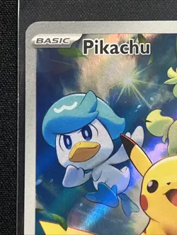Pikachu SVP027 Paldea Evolved EN Black Star Promo Holo SVP EN 027 Pokemon TCG - Image 5