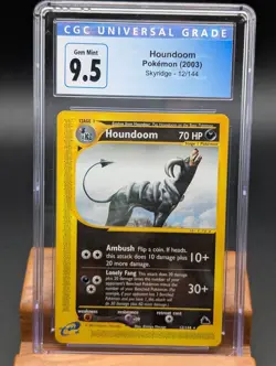 2003 Pokemon Skyridge Houndoom #12 CGC Gem Mint 9.5/10 - Image 1