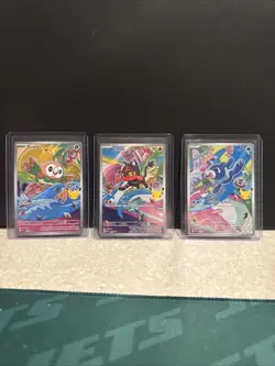 Pokemon First Partners Promo Illustration collection 43-45 - Image 1