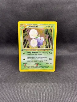 Jumpluff 1st Edition Holo 7/111 Neo Genesis Holo Pokemon TCG NM- - Image 1