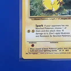 Pokemon TCG Jungle Pikachu #60 - Image 5