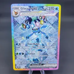 Pokemon TCG Glaceon Ex 150/131 SIR Prismatic Evolutions Near Mint - Image 1