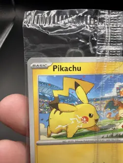 Pokemon TCG Pikachu SVP Black Star Promo SVP 101 70 HP 2023 English SEALED - Image 3