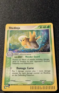 Pokemon EX DRAGON - #11/97 Shedinja - Holo - ENG - SWIRL - Near Mint+ - Image 4