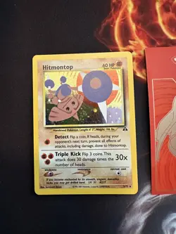 2001 Pokemon Neo Discovery Hitmontop #3 Holo 3/75 Unlimited 036 💎NM ++ Mint💎 - Image 2