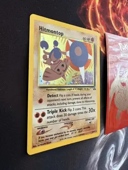 2001 Pokemon Neo Discovery Hitmontop #3 Holo 3/75 Unlimited 036 💎NM ++ Mint💎 - Image 3