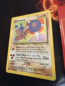2001 Pokemon Neo Discovery Hitmontop #3 Holo 3/75 Unlimited 036 💎NM ++ Mint💎 - Image 4