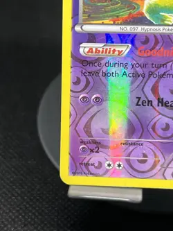 Pokemon TCG Hypno 51/122 BREAKpoint Reverse Holo MP - Image 4