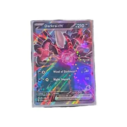 Darkrai ex (Darkrai) 110 Battle Academy 2024 Holo Pokemon TCG Black Star Promo - Image 1