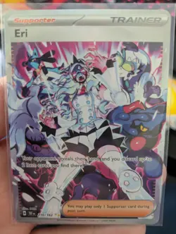 Eri 210/162 Special Illustration Rare Temporal Forces Pokemon NM - Image 3