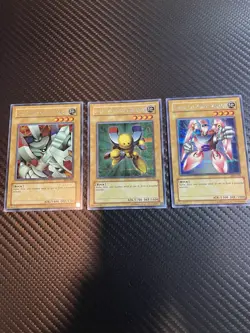 Konami Yu-Gi-Oh! DOR Magnet Warrior Trio Alpha Beta Gamma Holo Set English - Image 1