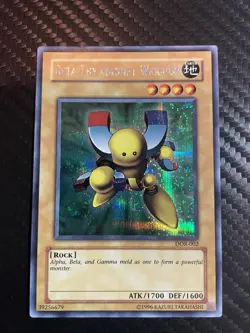 Konami Yu-Gi-Oh! DOR Magnet Warrior Trio Alpha Beta Gamma Holo Set English - Image 2