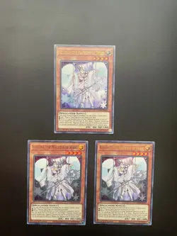 Yugioh Rilliona, the Magistus of Verre Ultra Rare GEIM-EN003 1st Edition NM X3 - Image 1