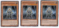 3 x Grandmaster of the Six Samurai - RYMP-EN087 - Common - Unlimited Edition NM - Image 1