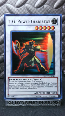 | Yugioh T.G. Power Gladiator EXVC-EN041 Super Extreme Victory Tg Power NM 🔥 | - Image 1