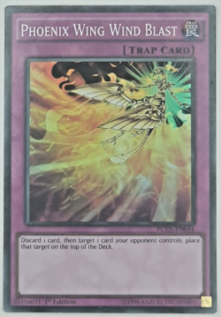 Phoenix Wing Wind Blast - FUEN-EN044 - Super Rare 1st Edition Yugioh x 2 - Image 1