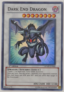 Dark End Dragon - RYMP-EN066 - Super Rare 1st Edition Yugioh x 2 - Image 1