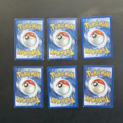 Lot Of 6 Vintage Holographic Pokemon Cards LP-NM - Image 5