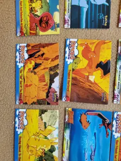 LP/MP 50 Cards Topps Card Lot Pokemon Pikachu’s Vacation - Mewtwo Strikes Back! - Image 3