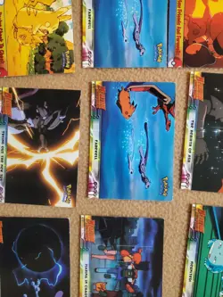 LP/MP 50 Cards Topps Card Lot Pokemon Pikachu’s Vacation - Mewtwo Strikes Back! - Image 5