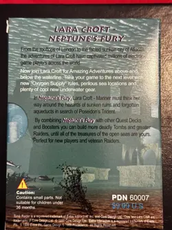 ￼ Tom Raider Collectible Card Game 1999 Starring Laura Croft, New - Image 2