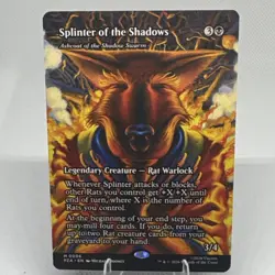 MTG - Splinter of the Shadows - Ashcoat of the Shadow Swarm 0006 TMNT regular - Image 1