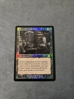 Oversold Cemetery Foil Onslaught Magic The Gathering #160 - Image 1