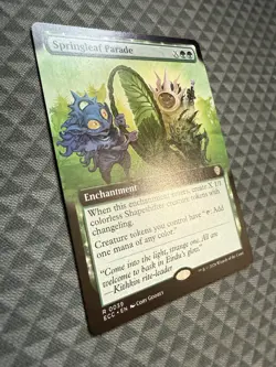 MTG Springleaf Parade #0039 Extended Art Rare Commander: Lorwyn Eclipsed (ECC) - Image 2