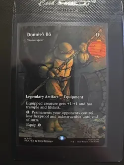 Donnie's Bo Shadowspear (Borderless) NM NonFoil - Image 1