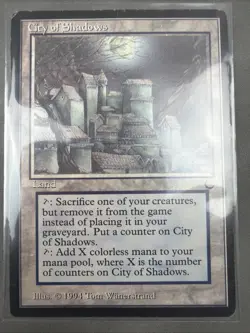 Magic the Gathering (MTG): The Dark (1994) - City of Shadows/Rare #116 MPU - Image 1