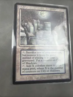 Magic the Gathering (MTG): The Dark (1994) - City of Shadows/Rare #116 MPU - Image 5