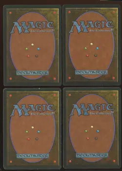 4x Dark Ritual Common Ex/Pl Revised 3rd 4th Edition Playset Magic the Gathering - Image 2