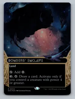 Bonders' Enclave (0004) (Borderless) R Edge of Eternities: Stellar Sights 4 NM - Image 1