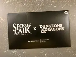 Magic the Gathering Secret Lair - Dungeons & Dragons: Karlach's Rage FOIL NEW - Image 1