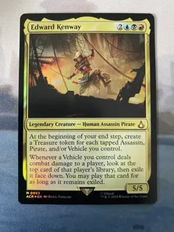 1x Edward Kenway Foil (0053) - MTG: Assassin's Creed (ACR) - NM/M - Image 1