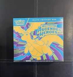 Pokemon TCG Ascended Heroes Elite Trainer Box ETB New Factory Sealed In Hand - Image 1
