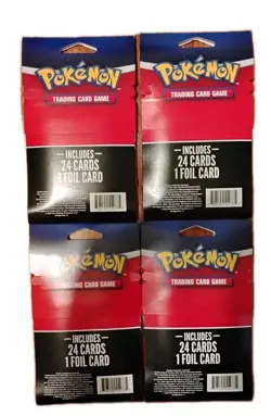 NEW Pokemon Trading Cards Mystery PackS- 24 Cards + 1 Foil - Lot Of 4 SEALED - Image 2