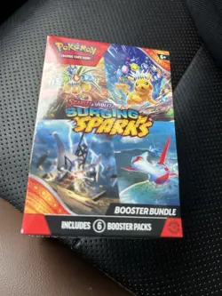 New Sealed Pokemon TCG Scarlet & Violet Surging Sparks Booster Bundle - Image 1