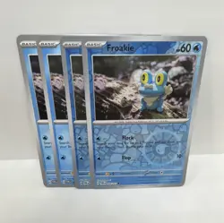 Froakie 056/167 - Play Set (x4) - Pokemon TCG: Twilight Masquerade NM - Image 1