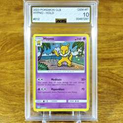 Pokemon Trading Card Game Classic Hypno Holo CLB 012/034 AGS Gem-MT 10 2023 - Image 1