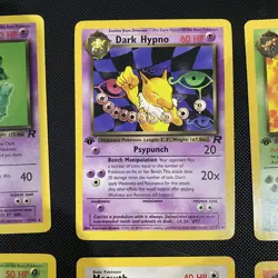 Pokemon TCG 1st Edition Team Rocket Card Set Lot Includes Dark Slowbro 29/82 LP - Image 3