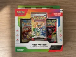 Pokemon TCG First Partner Illustration Collection Series 1 Box SEALED FREE POST - Image 1