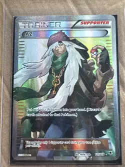 AZ Full Art Holo Trainer Supporter 117/119 XY Phantom Forces Ultra Rare Pokemon - Image 1
