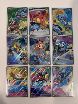 2026 Pokemon First Partner Illustration Collection FULL set - Image 1