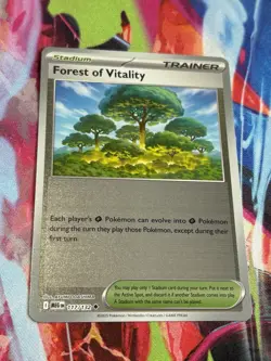 Pokemon Mega Evolution #117/132 Forest of Vitality Reverse Holo - Image 1