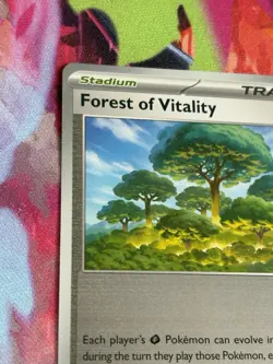 Pokemon Mega Evolution #117/132 Forest of Vitality Reverse Holo - Image 2