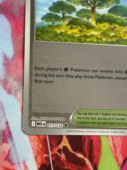Pokemon Mega Evolution #117/132 Forest of Vitality Reverse Holo - Image 4